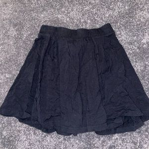 Black skirt